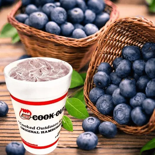 Blueberry Milkshake 